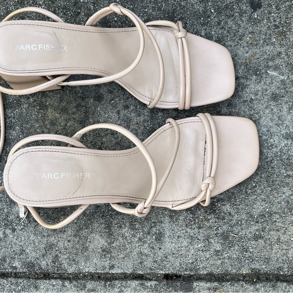 Marc fisher shoes 7 1/2 - worn twice to weddings